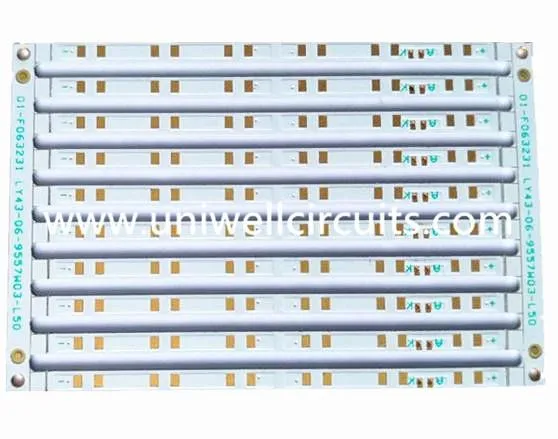 Pangkalan Aluminium Aplikasi Elektrik PCB