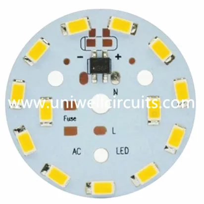 Aplikasi Lampu Tiub LED Aluminium PCB