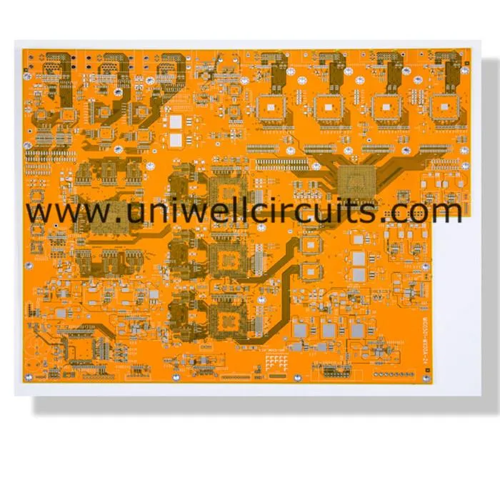 Topeng Solder Yellow PCB