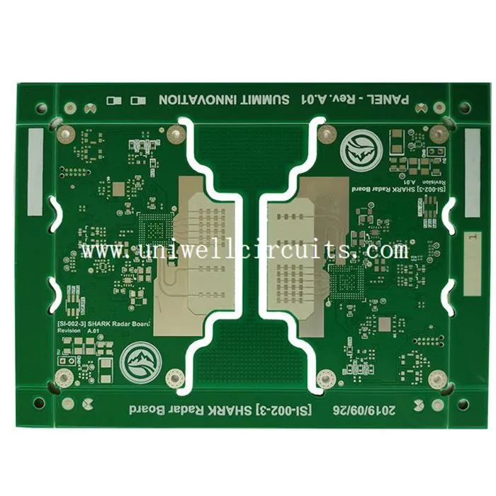 4L Rogers dan FR4 Mix Circuit Board Board